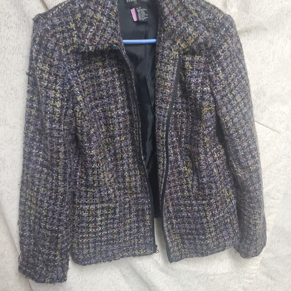 Requirements Multicolor Tweed Blazer